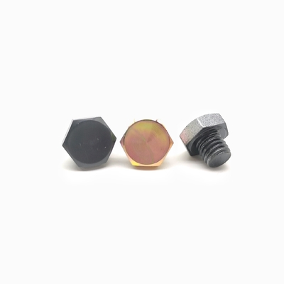 Parafusos para cabeças hexadecimais com rosca não magnética A4 -70 M8X10 Parafusos de estofamento de aço inoxidável