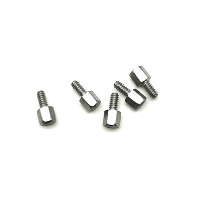 Parafusos hexagonais de rosca única para chassis e armários de computadores
