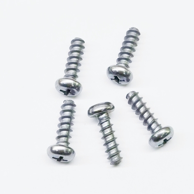 Parafusos de liga de zinco-níquel Phillips Pan Head para plásticos M5*16