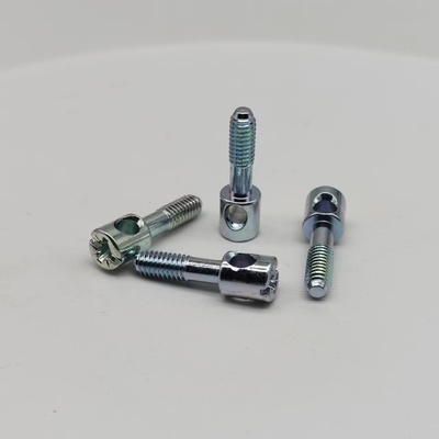 Parafusos perfurados de Phillips eletrogalvanizados em recessos parafusos de medidor parafusos de vedação de chumbo