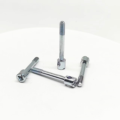 Parafusos perfurados de Phillips eletrogalvanizados em recessos parafusos de medidores parafusos de vedação de chumbo M4*27