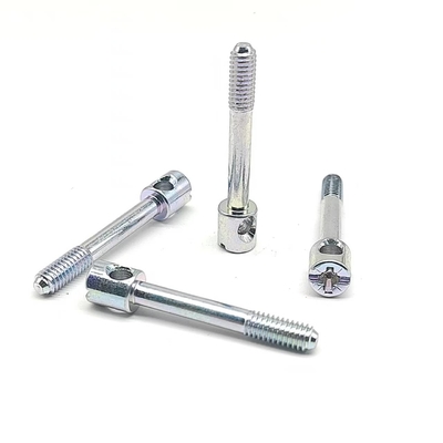 Parafusos perfurados de Phillips eletrogalvanizados em recessos parafusos de medidores parafusos de vedação de chumbo M4*27