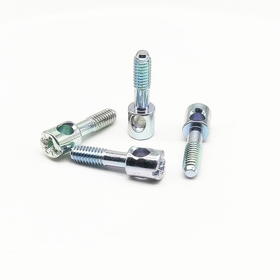 Parafusos de vedação de chumbo Phillips parafusos de buraco ranhurado galvanizados parafusos de medidor elétrico M4*14