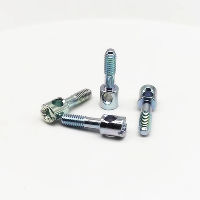 Parafusos de vedação de chumbo Phillips parafusos de buraco ranhurado galvanizados parafusos de medidor elétrico M4*14