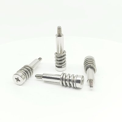 Parafusos de combinação de molas de alto desempenho para dissipadores de calor Sistemas de resfriamento CPU Placas-mãe de aço inoxidável 304/316 Tamanhos personalizados