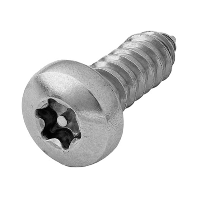 Auto-Taping Bolt 316 Marinha Grau 1 1/2 polegadas parafusos de aço inoxidável Tox para flange de banheiro
