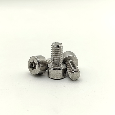 Parafusos com cabeça TR Torx T Drive Style à prova de adulteração A4-80 Resistência Química