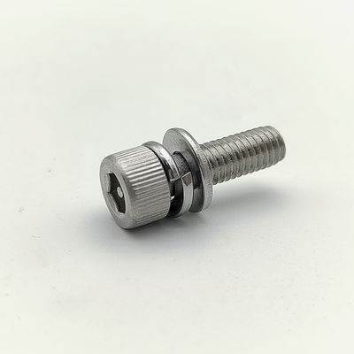 Componentes resistentes do hexágono externo dos parafusos de bloqueio de aço inoxidável da espessura customizável ideais para industriais e mecânicos