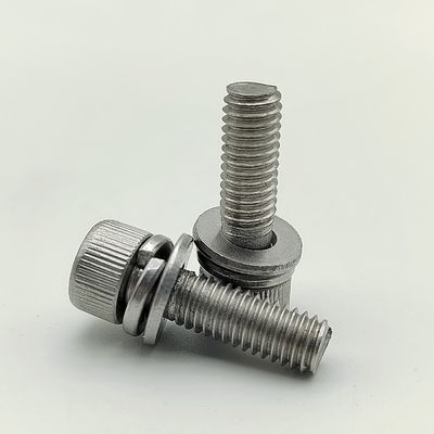 Componentes resistentes do hexágono externo dos parafusos de bloqueio de aço inoxidável da espessura customizável ideais para industriais e mecânicos