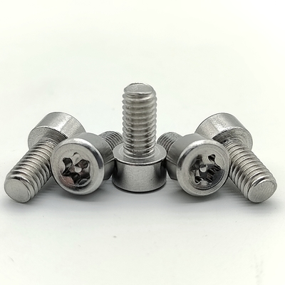 Parafusos com cabeça TR Torx T Drive Style à prova de adulteração A4-80 Resistência Química