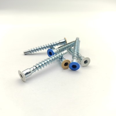 Parafusos autoatarraxantes para móveis com sextavado interno em aço inoxidável 304 A2-70