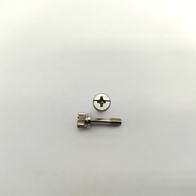 Parafusos cativos recartilhados em aço inoxidável A2 com fenda Phillips/Fenda Combinada