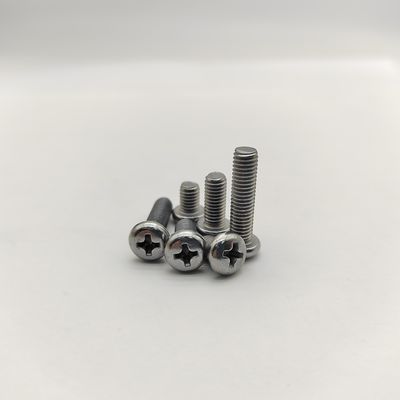 Parafusos para máquinas-cabeça Phillips Pan DIN 7985 M3-M12 revestidos de zinco