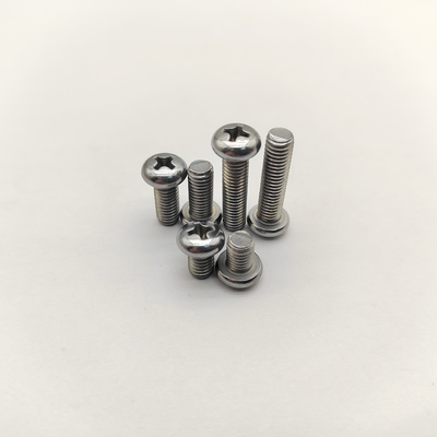 Parafusos de máquina com cabeça chata Phillips em aço inoxidável 304 A2-70 DIN 7985