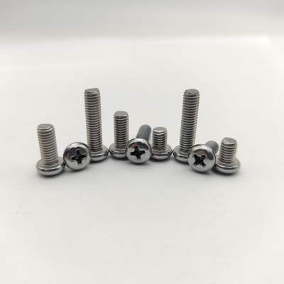 Parafusos para máquinas-cabeça Phillips Pan DIN 7985 M3-M12 revestidos de zinco