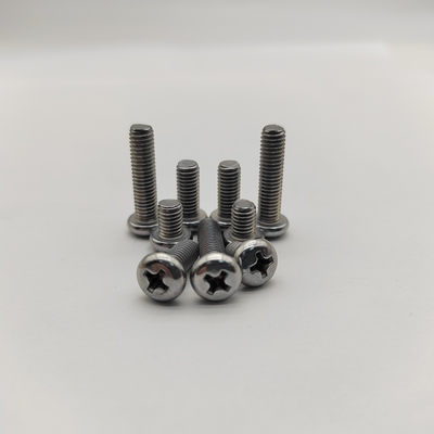 Parafusos para máquinas-cabeça Phillips Pan DIN 7985 M3-M12 revestidos de zinco