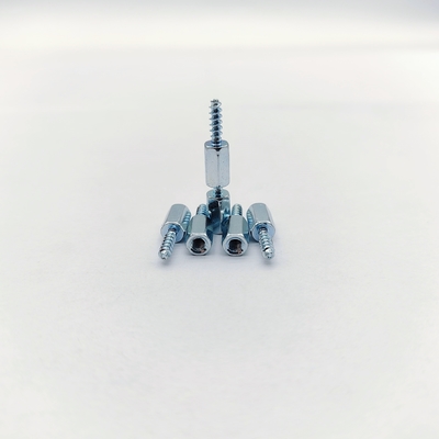 Distanciadores hexagonais em aço inoxidável A4-70 M4-M12 com roscas personalizadas