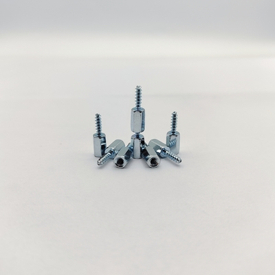 Distanciadores hexagonais macho-fêmea roscados para montagem em PCB, latão, nylon, M2-M6