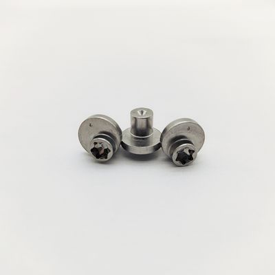 Pino de Bloqueio Excêntrico Aço Inoxidável 316 Parafusos Excêntricos Torx Deslocamento ±0.3-1.0mm Eletropolido