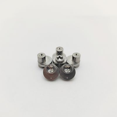 Pino de Bloqueio Excêntrico Aço Inoxidável 316 Parafusos Excêntricos Torx Deslocamento ±0.3-1.0mm Eletropolido