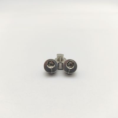 Pin de bloqueio excêntrico grau 12.9 Soquete hexadecimal parafusos excêntricos ±1.5-3.0mm Offset Dacromet revestido Pin de bloqueio excêntrico