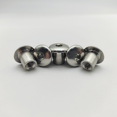 Porcas de rebite de aço inoxidável 316 para serviço pesado M6 a M12 com sextavado interno