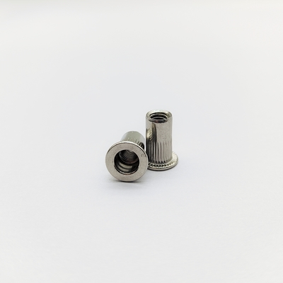 Nozes de rivetas de aço inoxidável 304 M4 a M8 para painéis finas