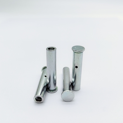 Aço inoxidável de cabeça plana de moinho de rivet M3-M8 revestido de zinco