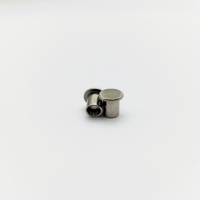 Rebites de precisão de pequena dimensão semitubulares - Inoxidável de alta resistência - M2 a M6 - para dispositivos e instrumentos médicos
