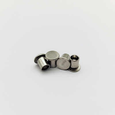 A2 Rivets semitubulares de cabeça plana de aço inoxidável M2-M6
