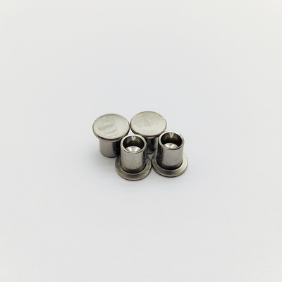 Rebites de precisão de pequena dimensão semitubulares - Inoxidável de alta resistência - M2 a M6 - para dispositivos e instrumentos médicos