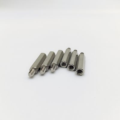 316 Ferro inoxidável Hex Standoff Screw M4-M12 Fios macho-fêmea