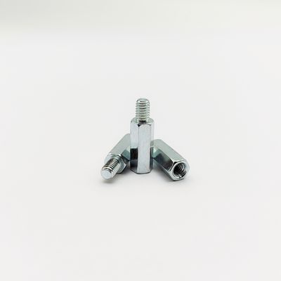 Parafusos de defesa hexadecromáticos masculinos e femininos pesados - de qualidade industrial - revestidos de zinco azul - de M4 a M10