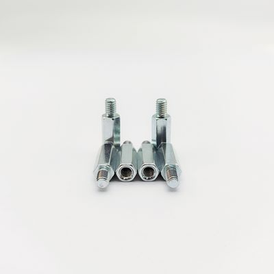 Parafusos de defesa hexadecromáticos masculinos e femininos pesados - de qualidade industrial - revestidos de zinco azul - de M4 a M10