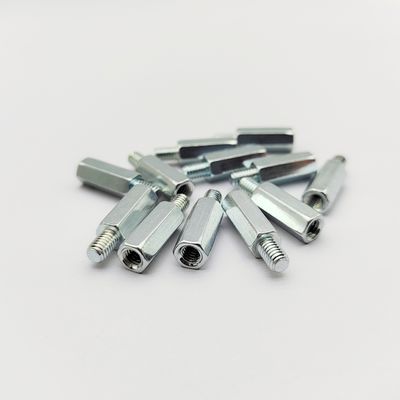 Parafusos de defesa hexadecromáticos masculinos e femininos pesados - de qualidade industrial - revestidos de zinco azul - de M4 a M10