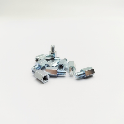 Parafuso distanciador sextavado de aço inoxidável M3-M12 5-100mm Azul-Zincado