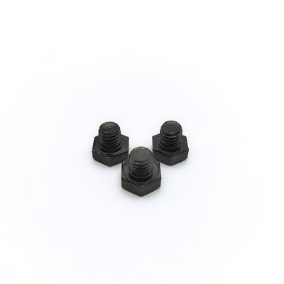 Parafuso Sextavado M8x1,25mm de Aço Inoxidável 12,3mm Eletrodepositado Preto