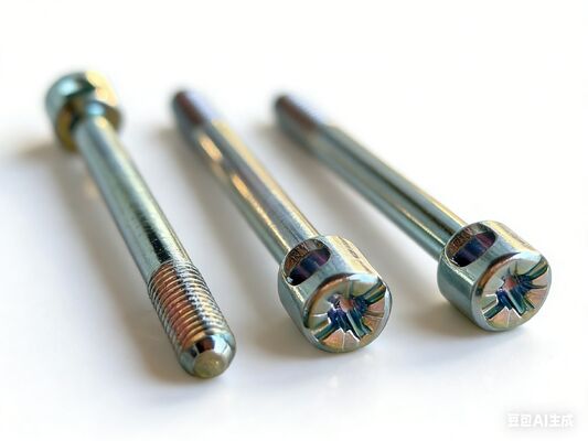 Tolerante mais ou menos 0,05 mm Parafusos do medidor elétrico Cabeça de panela de aço inoxidável Adequado para vários tipos de medidores elétricos