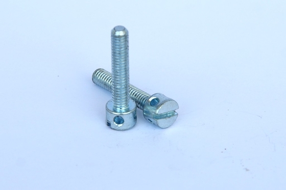 Parafusos Capstan Captivos com ranhuras de precisão DIN 404 Fixações roscadas compatíveis com a ISO em materiais personalizados de titânio de aço inoxidável