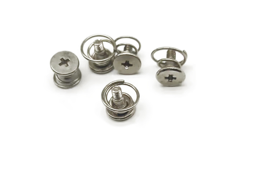 Parafusos Nickelplated materiais a mola do M2 M2.5 M3 C1022 SEMS do parafuso do padrão do RUÍDO