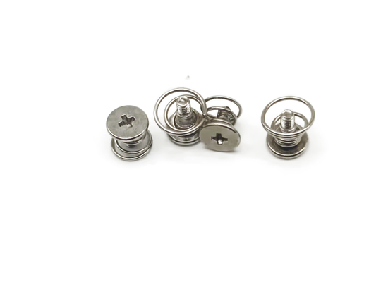 Parafusos Nickelplated materiais a mola do M2 M2.5 M3 C1022 SEMS do parafuso do padrão do RUÍDO