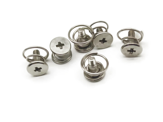 Parafusos Nickelplated materiais a mola do M2 M2.5 M3 C1022 SEMS do parafuso do padrão do RUÍDO