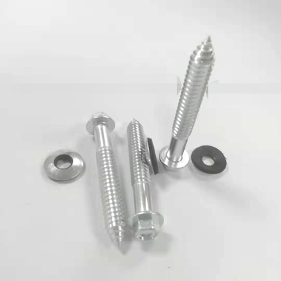 Parafusos de construção de flange hexagonal parafusos de fabricação parafusos com juntas de compostos