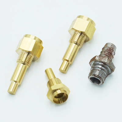 Conector não padrão Nickelplated M17x11.1mm da junção de tubulação do prendedor