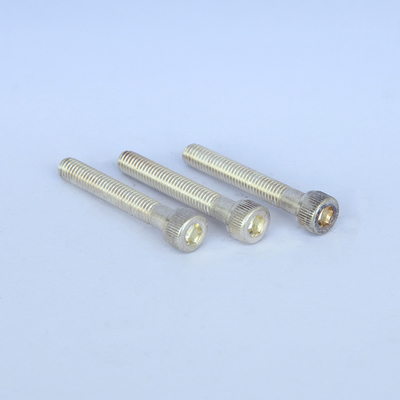 Parafusos de máquina principais SS316 Silverplated do fardo de aço inoxidável do ODM