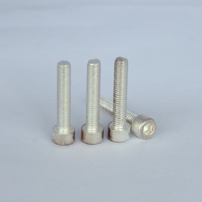 Parafusos de máquina principais SS316 Silverplated do fardo de aço inoxidável do ODM