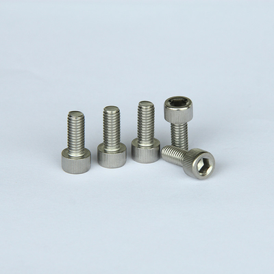 Os parafusos de máquina SS316 métricos de aço inoxidável, din912 encantam os parafusos de soquete M5x14