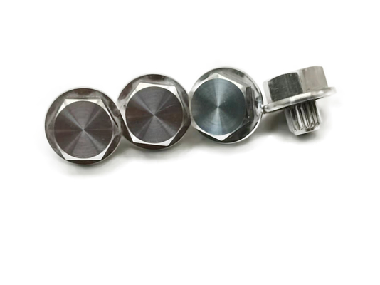 as peças fazendo à máquina do torno preto do CNC encantam a porca BS 7x14mm decorativos padrão
