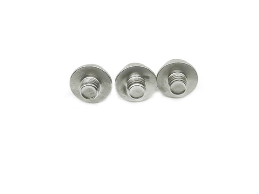 Sextavado Nickelplated de aço inoxidável decorativo dos parafusos de máquina M8X5.5