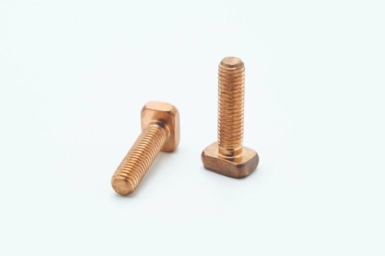 A cabeça quadrada T deu forma ao peso 17.59g material do aço C1022 do parafuso M8x30mm
